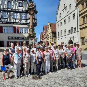 Die LandFrauen sind wieder on Tour! Lehr- und Besichtigungsfahrt nach Rothenburg ob der Tauber 2022